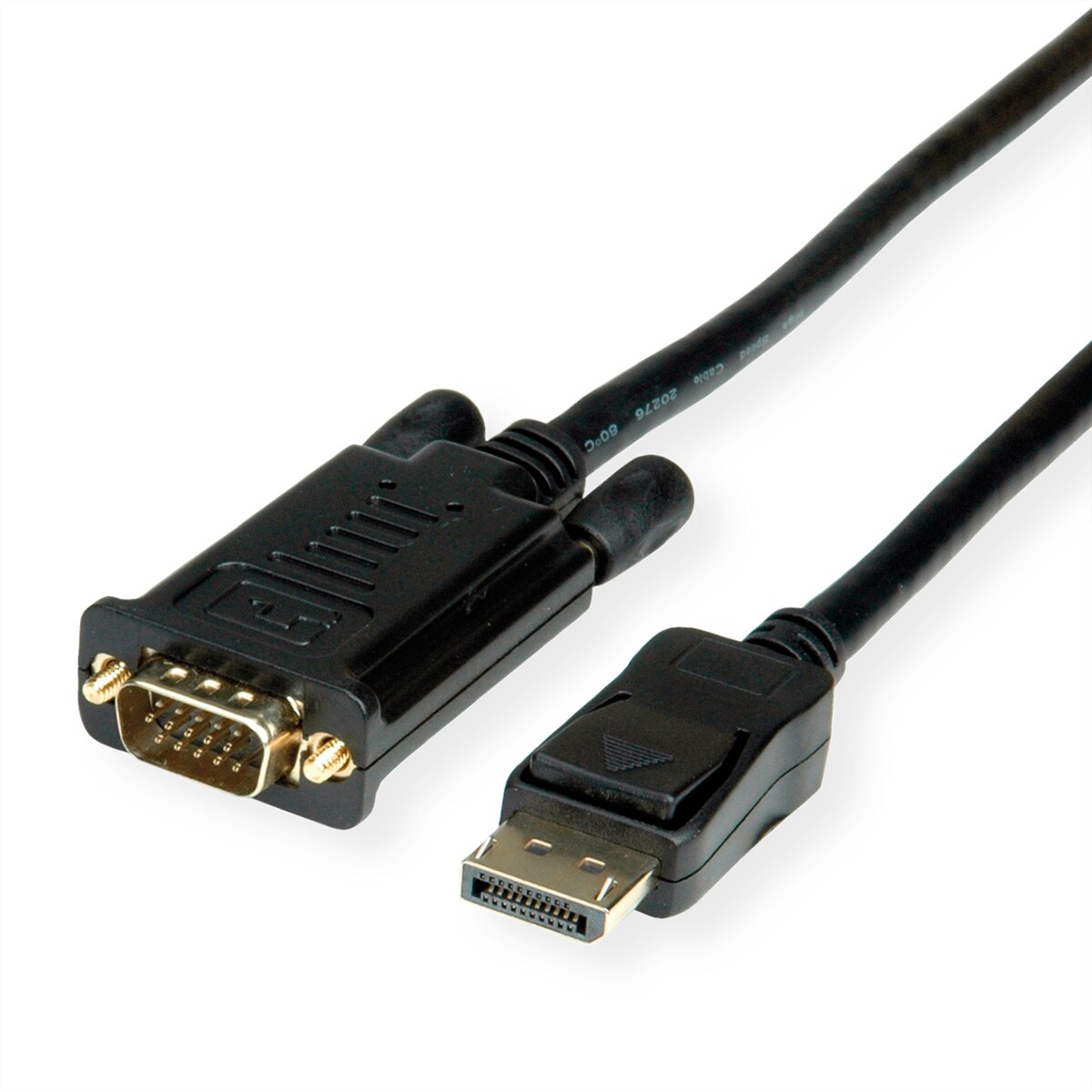 VALUE Kabel DisplayPort-VGA, DP ST - VGA ST, schwarz, 3 m Image