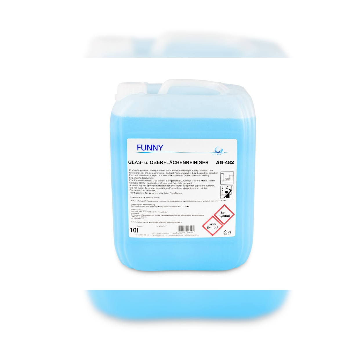 Funny Glas- und Oberflächenreiniger | 10 Liter | Konzentrat Image