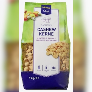 METRO Chef Cashewkerne Gesalzen & Geröstet (1 kg) Image
