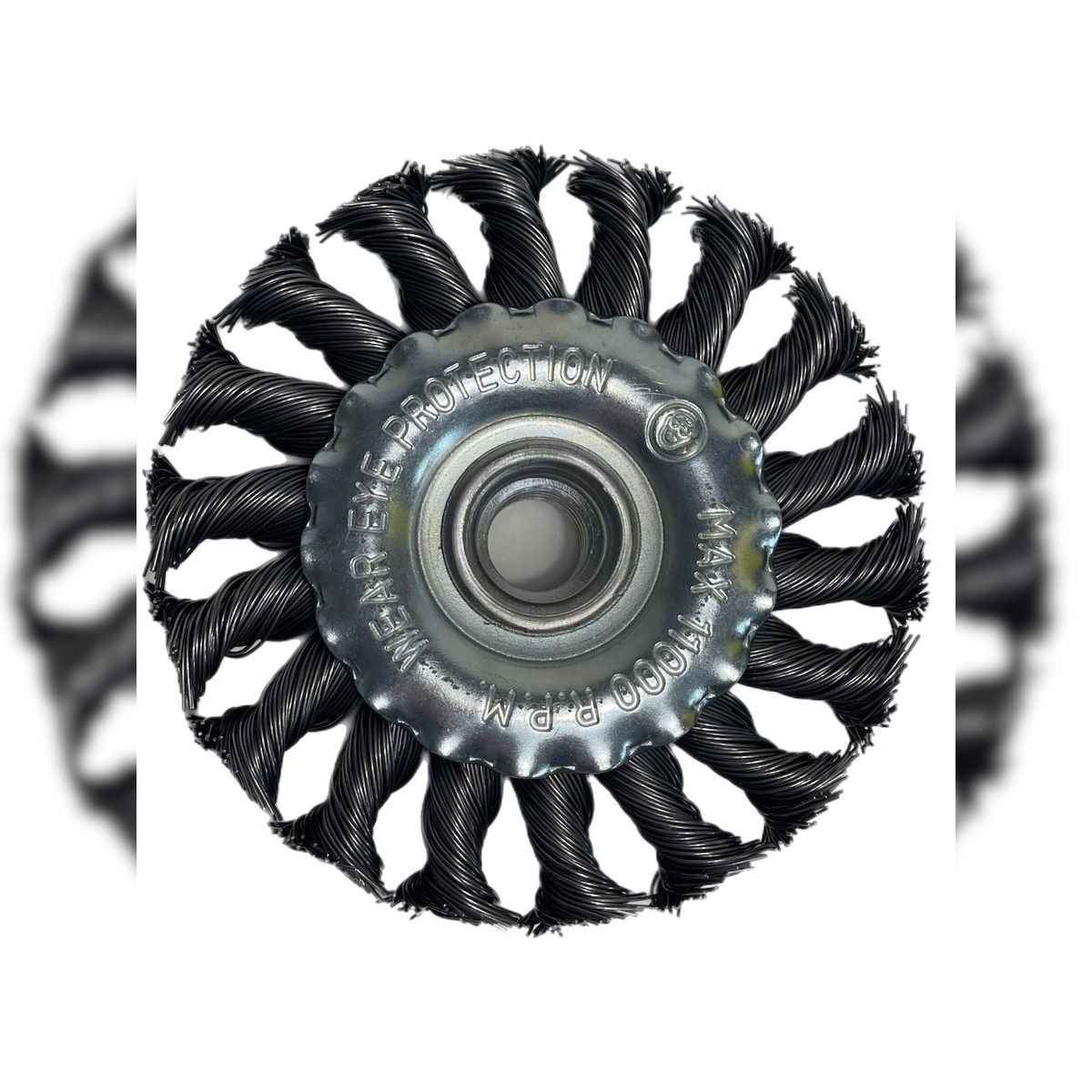 Vago-Tools Scheibenbürsten Zopfbürsten 100mm gezopft 6x Image