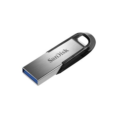 SanDisk ULTRA FLAIR USB-Stick 128 GB USB Typ-A 3.2 Gen 1 (3.1 Gen 1) Schwarz, Silber