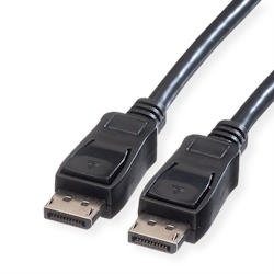 VALUE DisplayPort Kabel, DP ST - ST, schwarz, 7,5 m Image