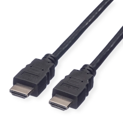 VALUE Monitorkabel HDMI High Speed, ST-ST, schwarz, 3 m Image