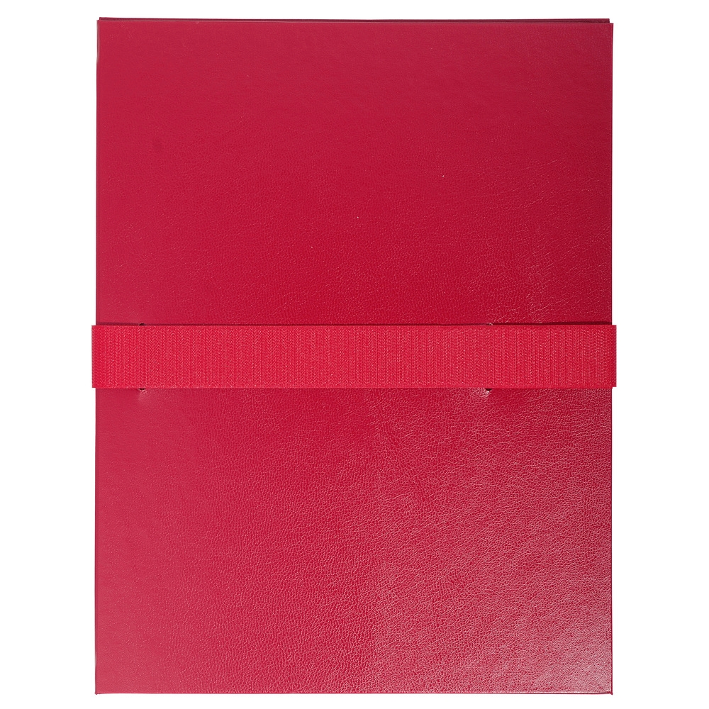 Exacompta Dokumentenmappe mit Balacroneinband, mit Klettverschlussband, 24x32cm für DIN A4 Image