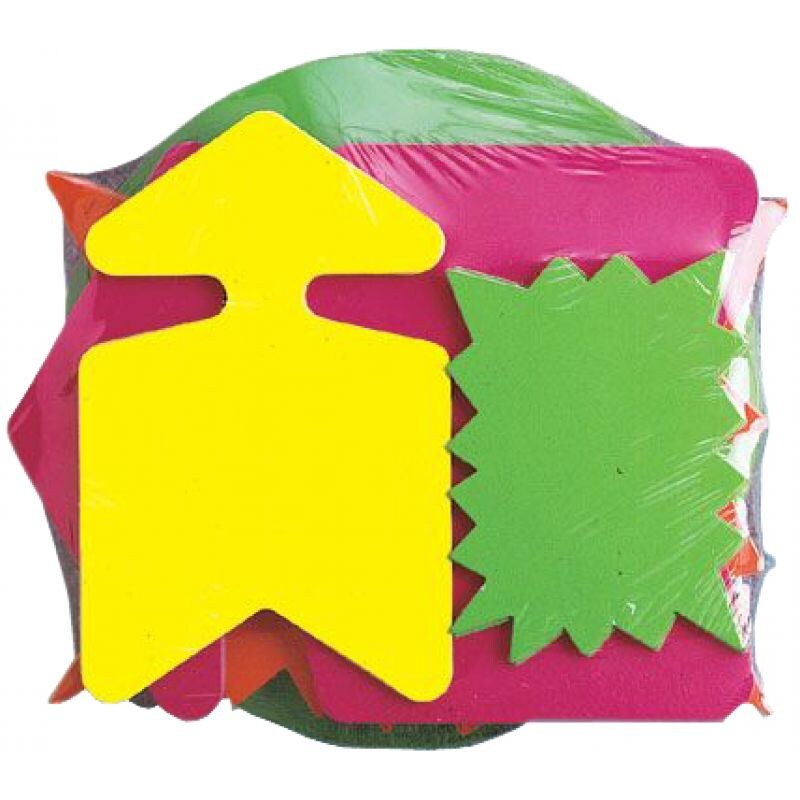 agipa Symbol-Etiketten 'Pfeil', gelb/orange, 320 x 480 mm Image