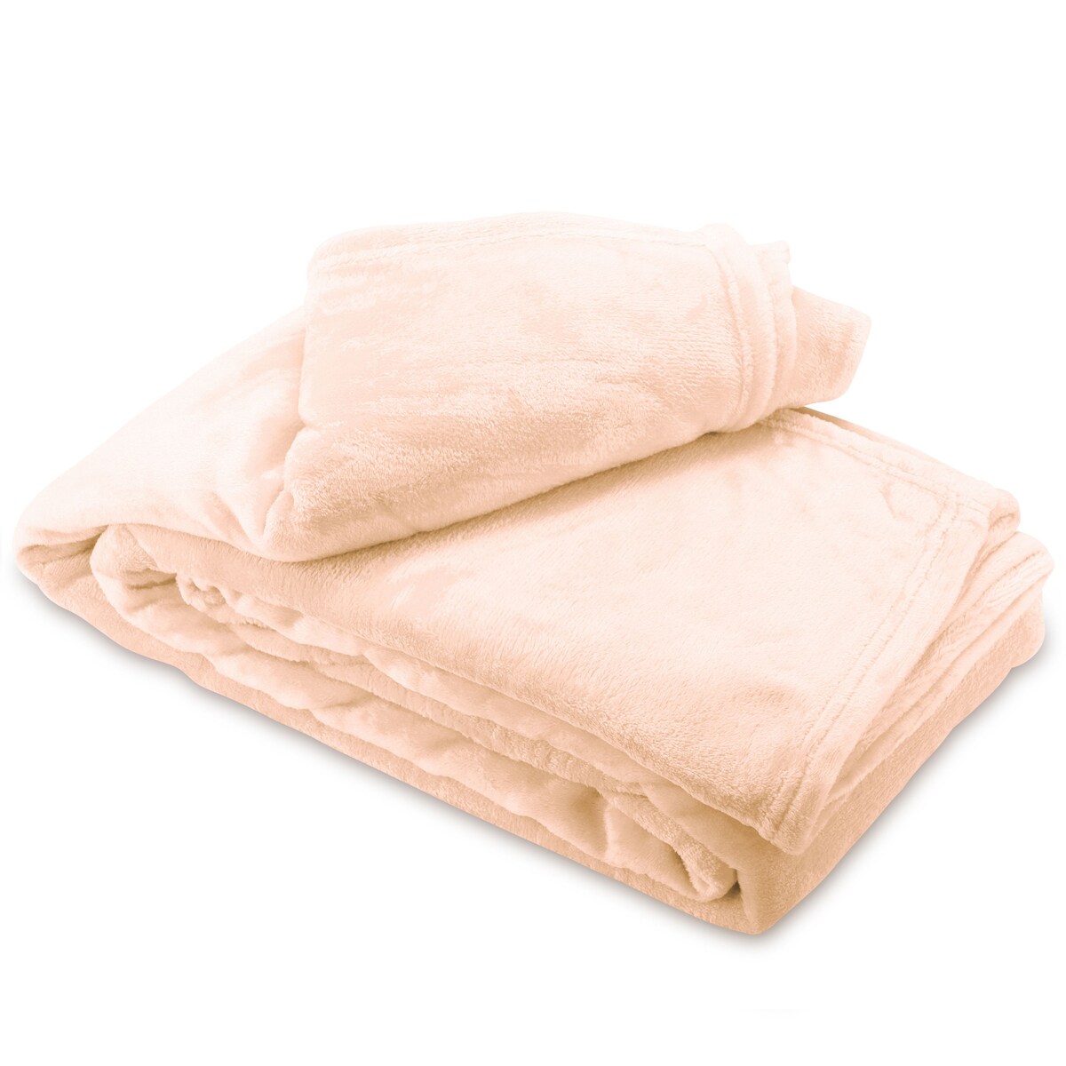 Leonado Vicenti Kuscheldecke Beige 150x200 cm Wolldecke Fleece extra weiche Wohndecke Sofa Image