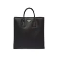 Leather Tote Bag With Shoulder Strap