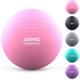 Gym Ball 85cm Exercise, Pregnancy & Yoga Pump Included Anti Burst Pink