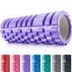 Deep Tissue Foam Roller 33cm x 14cm Textured Muscle Massage Roll Purple