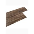 36Pcs PVC Wooden Self-adhesive Laminate Flooring Planks for Home Decor