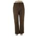 Jones New York Signature Khaki Pant: Brown Bottoms - Women's Size 12