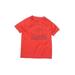 Under Armour Active T-Shirt: Red Sporting & Activewear - Kids Boy's Size Small