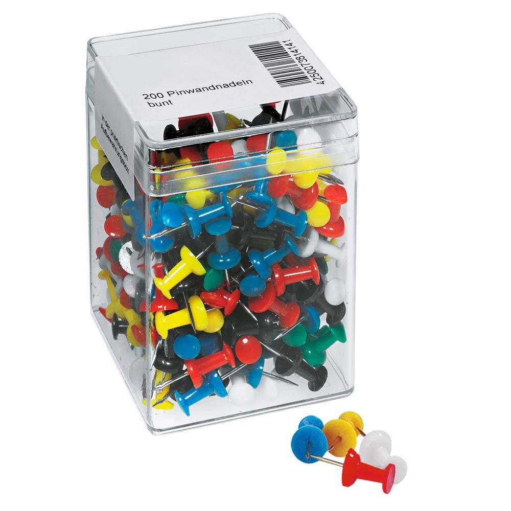 200 Gowi Pinnnadeln farbsortiert Image