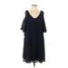 NANETTE Nanette Lepore Casual Dress: Blue Dresses - Women's Size 12