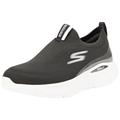 Skechers Damen Go Run Lite Aurora Sky, Schwarzer, weißer Rand, 39 EU