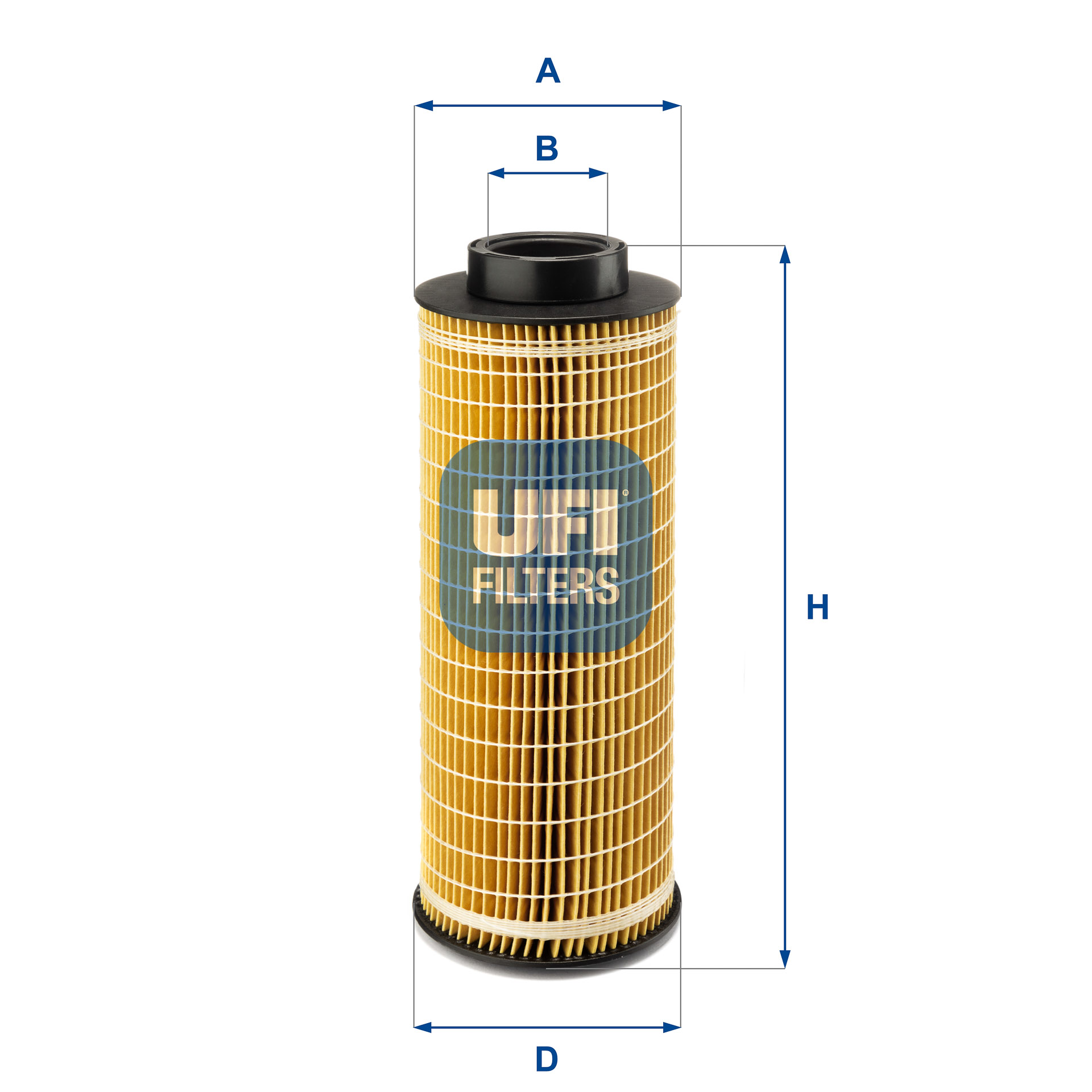 UFI Ölfilter 25.044.00 Universal 100mm Image