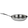 Swiss Diamond 8 Inch Stainless Steel Frying Pan – Professional Cooking Pan to Stir Fry and Saute – Oven- & Dishwasher-Safe Skillet for Induction, Gas, Electric DLX