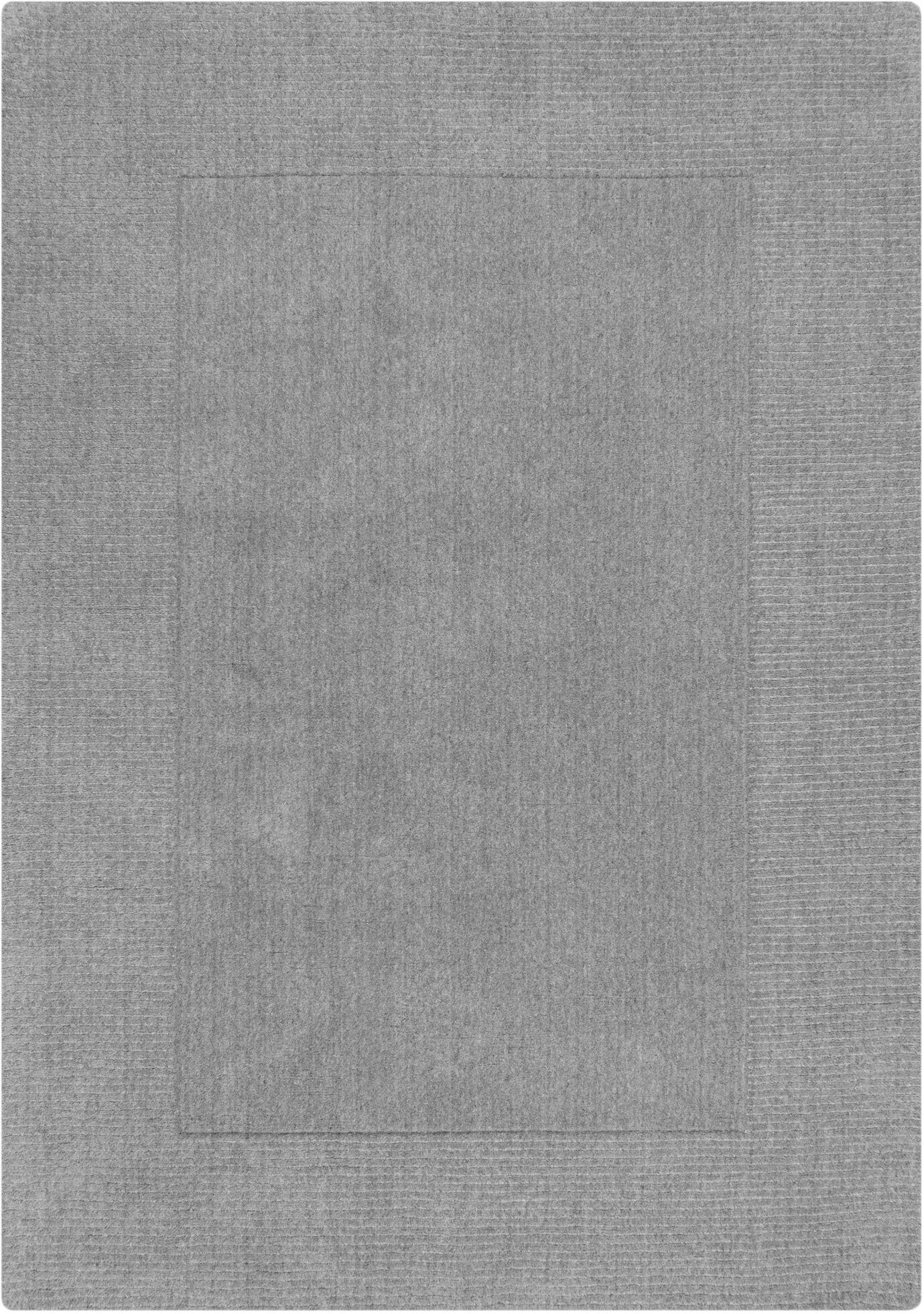 Wollteppich FLAIR RUGS "Tuscany", grau, B:200cm H:8mm L:290cm, Wolle, Teppiche Image