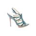 Calvin Klein Heels: Blue Shoes - Women's Size 6 1/2