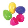 The Holiday Aisle® Giant Plastic Easter Eggs - 12 Pc. - Party Supplies - 12 Pieces Plastic | 4.4 H x 6 W x 12.8 D in | Wayfair