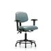 Latitude Run® Task Chair Upholstered, Steel in Gray/Blue | 27 W x 25 D in | Wayfair 1438320637AC4B6180019A4D6D6D9DF6