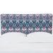 Bungalow Rose Hagerty Panel Headboard Upholstered/Cotton in Green | 41 H x 62 W x 4 D in | Wayfair C9C39EA711FB493695A67D361062E7E4