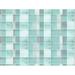 Gracie Oaks Checkered Bedding Pattern Duvet Cover Silver/Turquoise Microfiber in Blue/Green/White | King Duvet Cover | Wayfair