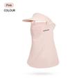 Sun UV Protection Face Mask Cooling Neck Gaiter Balaclava Bandana Scarf Neck Gaiter Face Mask Reusable for Girl Women Pink