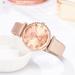 Fall savings Up to 50% off QUARTZ Occident Fashion Clothing Jewelry Alloy Round Quartz Ladies Watch Gifts for Family on Clearance Christmas Gift