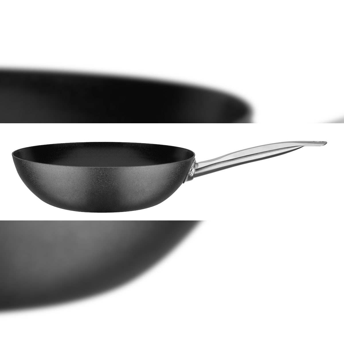 GSW Wok-Pfanne Avanti 28 x 8,2cm, ca. 3,6 L, induktionsgeeignet, backofengeeignet bis 240°C Image