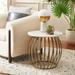 SAFAVIEH Home Collection Explorer Round Accent Table - 19" W x 19" D x 17" H