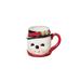 "JACKSON" SNOWMAN Gathered Traditions Joe Spencer Figure 3D Mug w/hat 30 oz