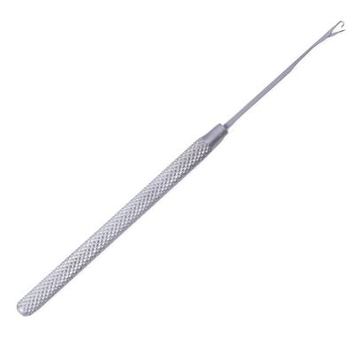 hair2heart Microring Nadel mit Haken Weiss Damen