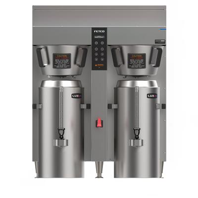 Fetco CBS-1262 (E1262US-3B340-MM110) High-volume Thermal Coffee Maker - Automatic, 31 9/10 gal/hr, 208-240v, Silver