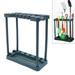 Long Handle Yard Garage Garden Tool Organizer Storage Rack Lawn Holder Garden Tool Rolling Rack Storage Handle Plastic Lightweight Garage Lawn Holder Garden Tool Organizer Garage Rolling Rack