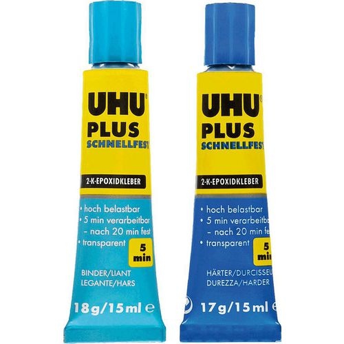 UHU PLUS Kraftkleber Permanent Flüssig Transparent Flüssig 35 g Image