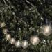 Open Box Touch Of ECO Solar Patio Bulb String Lights NITEBULBS 12.5 foot - WARM WHITE