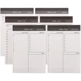 6pcs Easy-business Plan Book Detachable Notebook Practical Schedule Book