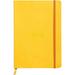 Rhodia Rhodiarama SoftCover Notebook - 80 Dots Sheets - 6 x 8 1/4 - Yellow Cover