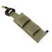 Etereauty MOLLE System Accessory Emergency Bag Medic Storage Multipurpose Molle Bag Outdoor Camping Backpack Tourniquet Strap Backpack (Army Green)