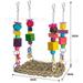 FRCOLOR Bird Swing Toy Bird Cage Hanging Parrot Swing Hammock Parrot Swing Toy Bird Cage Supply