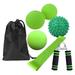 DISHAN Yoga Fascia Balls Home Exercise Ball Yoga Fascia Ball Set with Elastic Resistance Belt Portable Hand Muscle Developer for