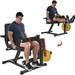 Best Leg Extension and Curl Machine - Leg Exercise Machine with Adjustable Seat Backrest and Rotary Leg Extenstion Adjustable Leg Curl for Home Gym Hamstring Workout and Quadriceps Exercises