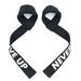 Wrist Straps for Weight Lifting - Lifting Straps for Weightlifting | Gym Wrist Wraps with Extra Hand Grips Support for Strength Training | Bodybuilding | Deadlifting black