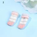 1 Pair Fashion DIY Dollhouse Decoration Toys Children Kids Girl Doll Stockings Lace Socks Doll s Clothes Accessories Christmas Gift 2