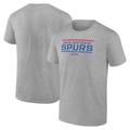 "Men's Fanatics Branded Heather Gray San Antonio Spurs Hoops For Troops Training T-Shirt"