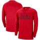 "T-shirt à manches longues Nike Essential Move 2 Zero des Chicago Bulls - Hommes - Homme Taille: S"