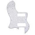 3 Ply Electric Bass Guitar Pickguard HH Pickguard Scratch Plate Tremolo Cover For Vintage Jazz Bass Style Mexico 72 Reissue/RI Style Thinline Deluxe Style Guitar