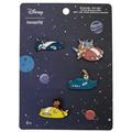 Loungefly LFY-WDPN2777-C Disney Lilo & Stitch Space Adventure 4 Piece Collector Enamel Pin Set