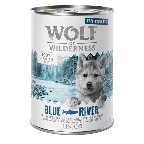 12 x 400 g Wolf of Wilderness Junior 